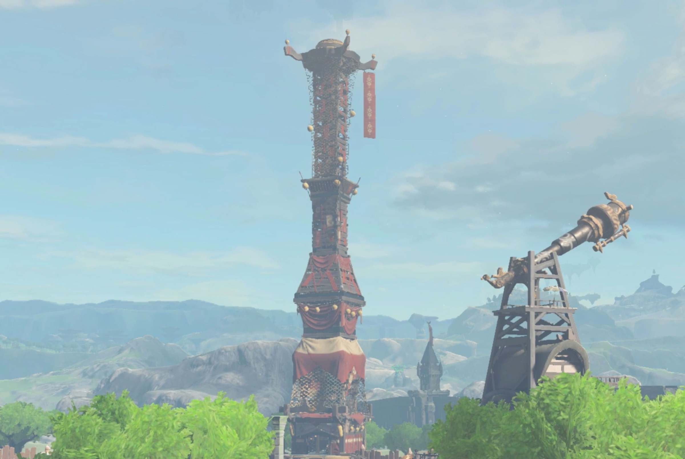 All Skyview Tower locations in Zelda: Tears of the Kingdom